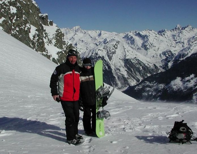  snowboard en Tarentaise 